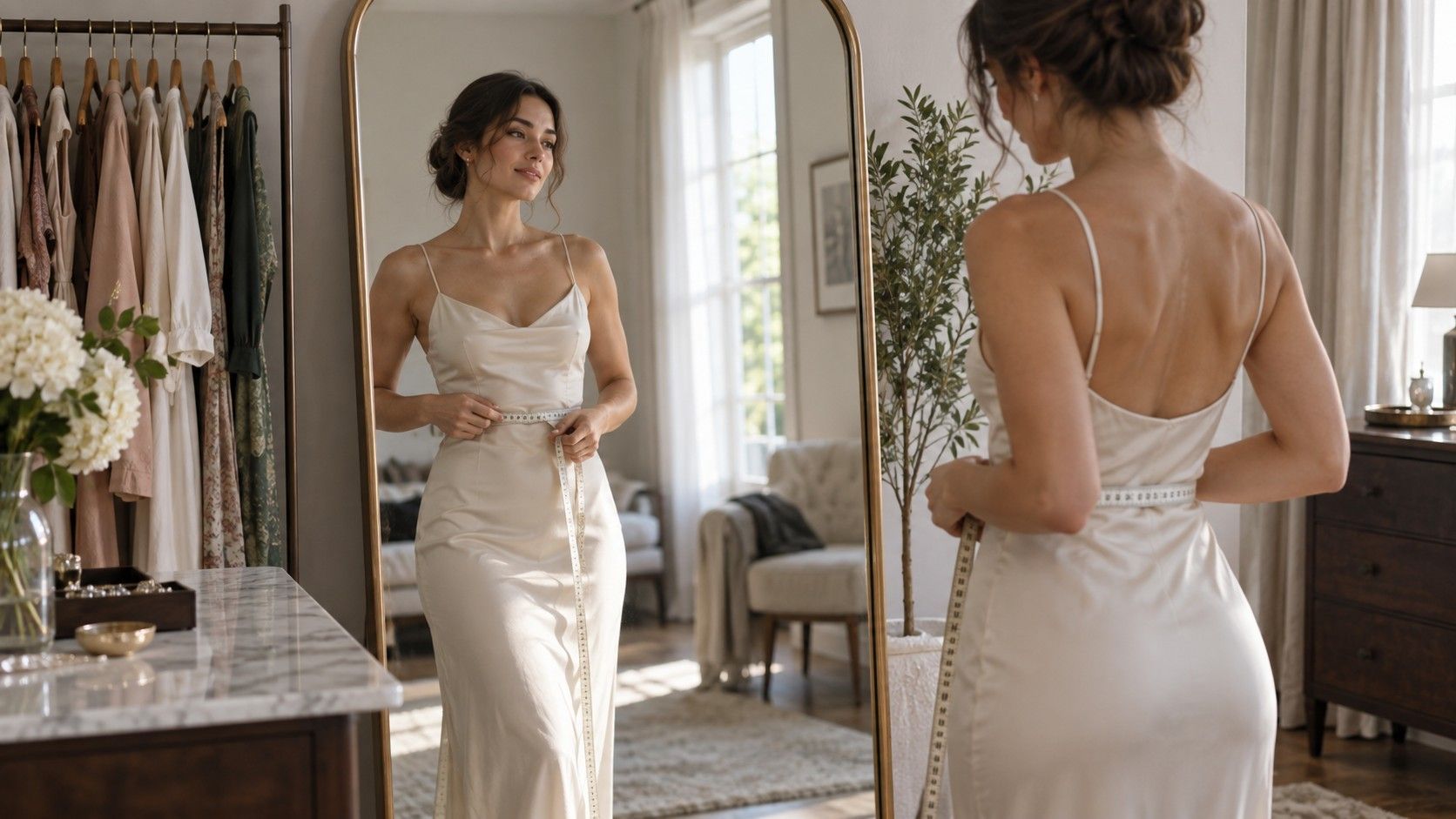 Comparing clothing fit and body measurements
